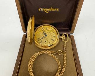 153 ArnexIncobloc17JewelsPocketWatch