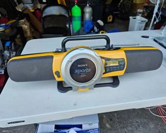 216 SonyZSX7SportsPersonalAMFMCDAudioSystem