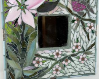 40 HandCraftedGlassMosaicMirror