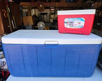 251 LargeColemanSmallIglooCoolers