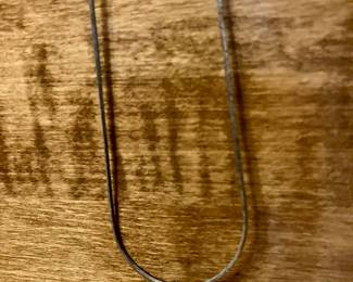 Sterling and turquoise pendant