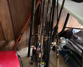 Fishing poles