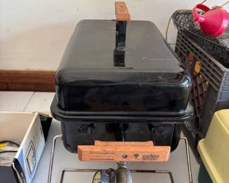 Weber tabletop grill