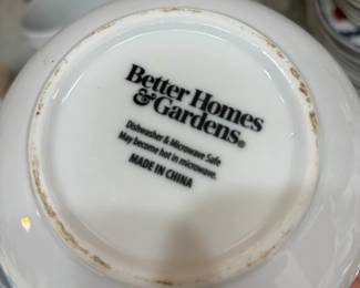 Better Homes and Gardens Dishes