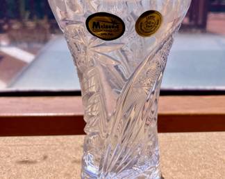 Crystal vase