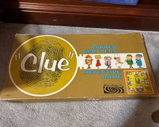 Vintage Clue Game