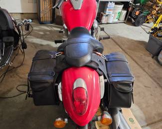 2008 Red Kawasaki