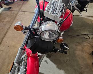 2008 Red Kawasaki