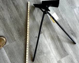 Unusual blacksmith tongs probable mid 19th century