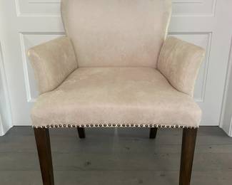 Oka Leather Dining Chair