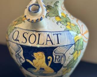 Italian Spice Jar, Pharmacy Vase