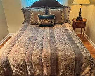 Queen Fabric Bed