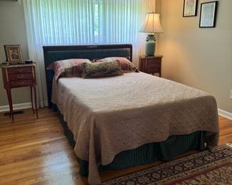 Queen French Fabric Bed
