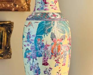 Beautiful Pinks, Exquisite Porcelain Vase