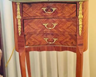French Louis XV Style Bedside Tables