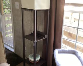 Lamp with charging ports