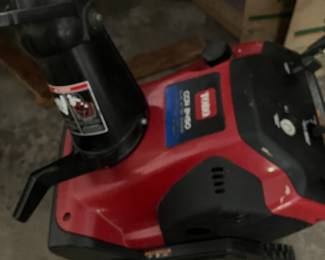 Toro snowblower