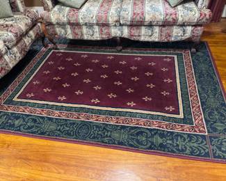 Fleur De lis Rug