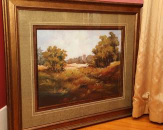 Beautiful Framed Scenery Art