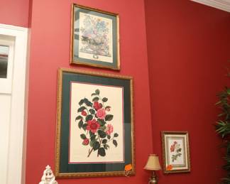 Beautiful Floral Framed Art