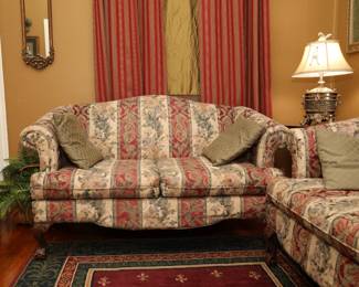 Sofa and Loveseat Set