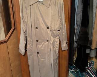 London Fog rain coat