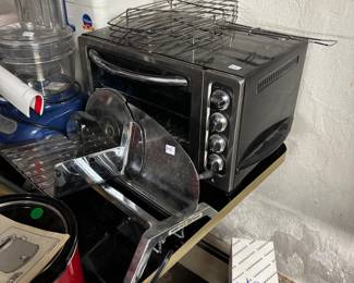 Toaster oven & meat slicer, never been used