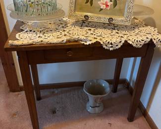 Antique school desk