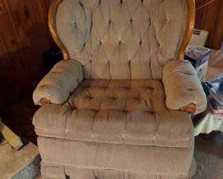 Mid century living room set with sofa, loveseat and arm chair