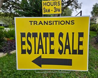 Follow our new signs to this really fine sale