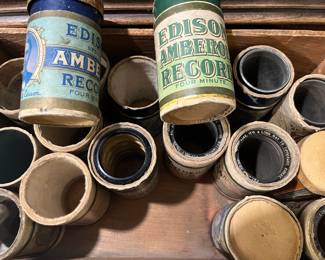 Edison music cylinders