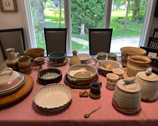 Selection of pottery