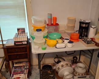 Variety of Vintage Tupperware!