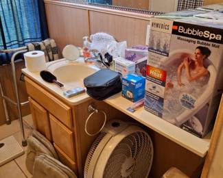 Many Bathroom Items!