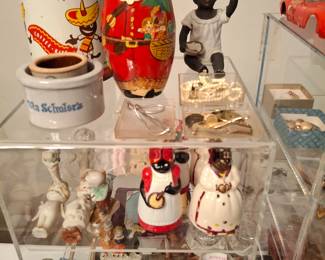 Closer View of the Case of Antique Goodies!