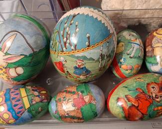 Paper Mache Easter Eggs!