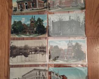 Local Area Postcards Including Adrian, Tecumseh and Clinton!