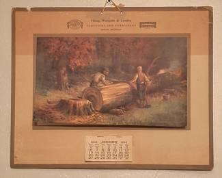 Adrian Advertising Calendar from 1918!! Complete!