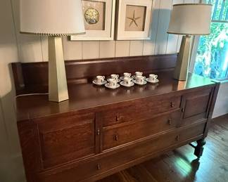 Antique refinished buffet