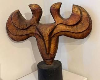 Mike Hill - Wooden Sculpture circa 1970s