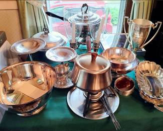 Sterling and Silver Plated Items