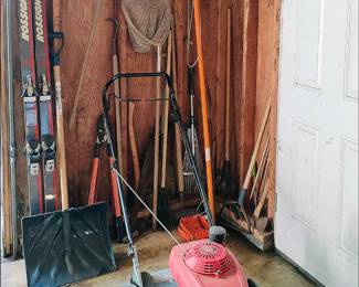 Vintage Skis, Yard and Garden items