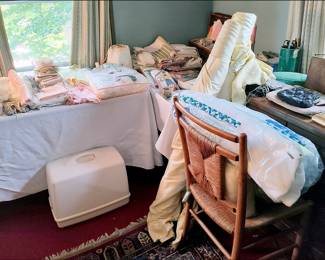 Vintage Fabric, Sewing and Crafting Items