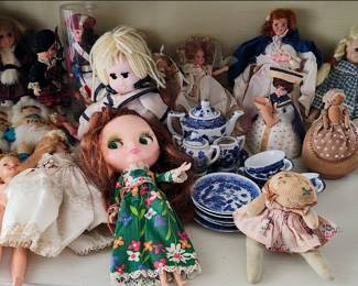 Lots of Dolls from the 1920s - 1970s