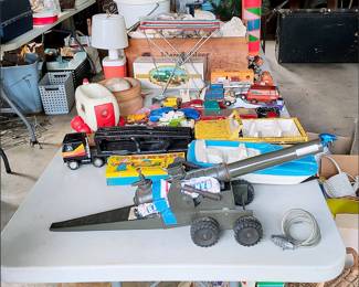 Toys and Garage Items