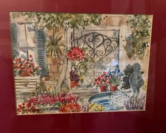 Watercolor by Beth Eidleberg