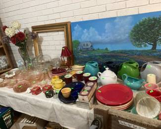 Beautiful bluebonnet painting by local artist Susan Barackman.