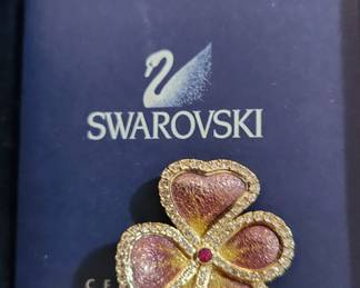Swarovski Brooch