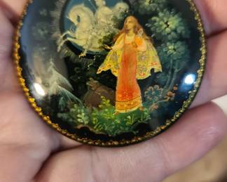 Russian Fairy Tale Brooch