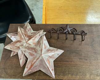 Metal Star Decor & Metal Star Key Holder